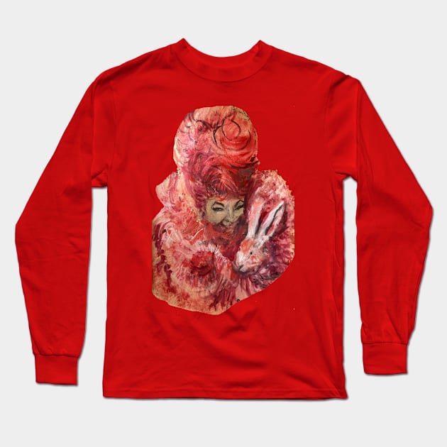 Shirley Long Sleeve T-Shirt by Kitchy Characters